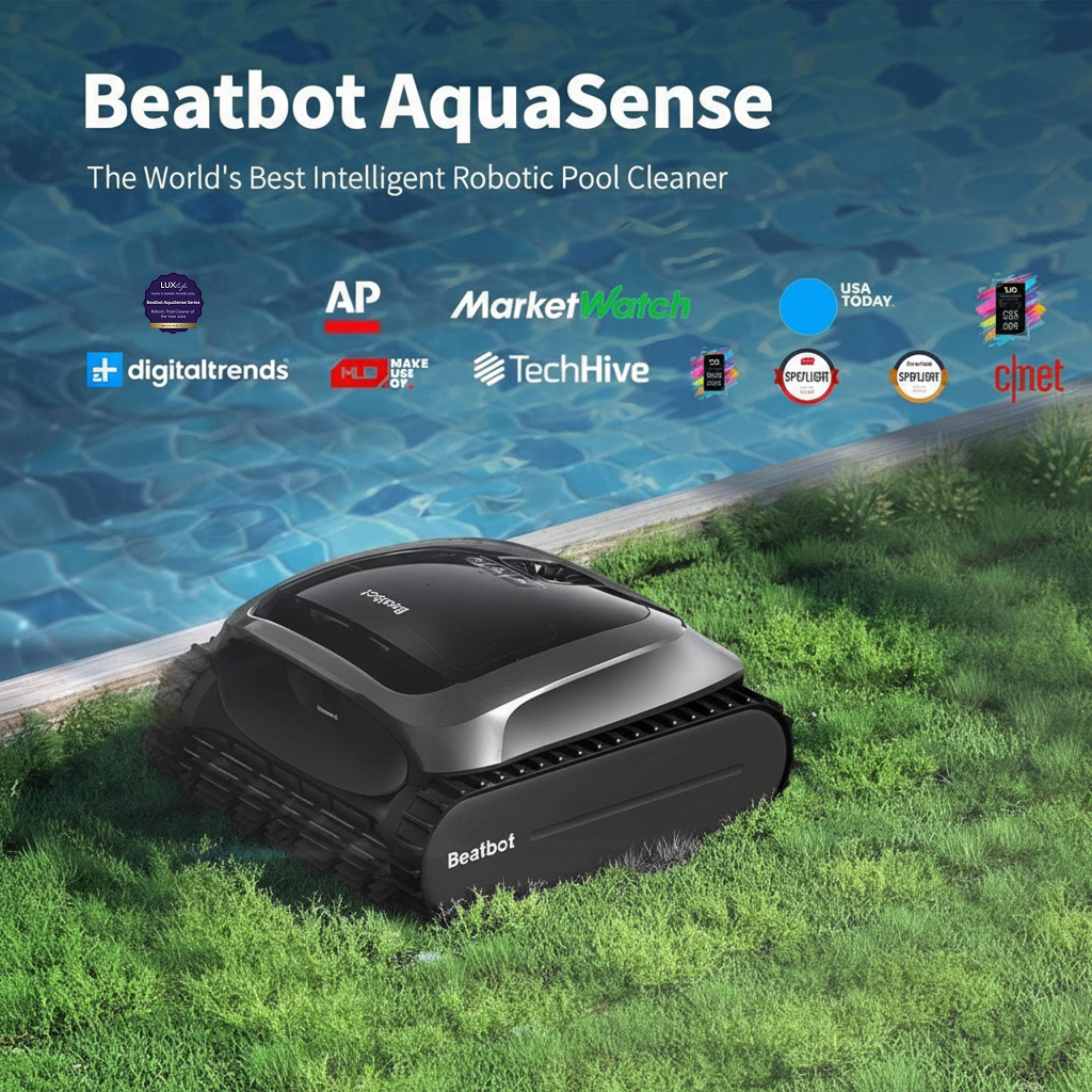 SmartPoolCleanerPro AquaSense Robotic Pool Cleaner