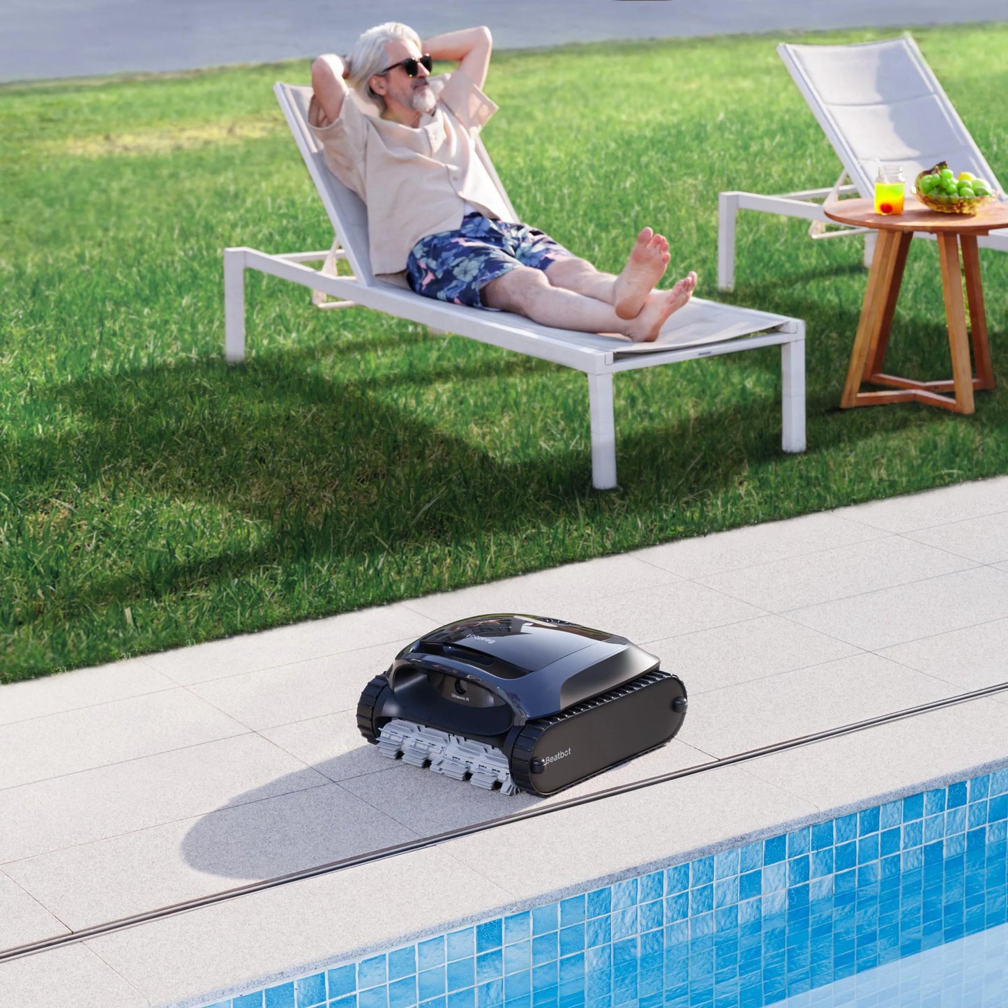 SmartPoolCleanerPro AquaSense 2 Robotic Pool Cleaner