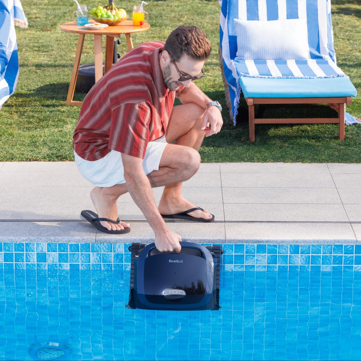 SmartPoolCleanerPro AquaSense 2 Robotic Pool Cleaner
