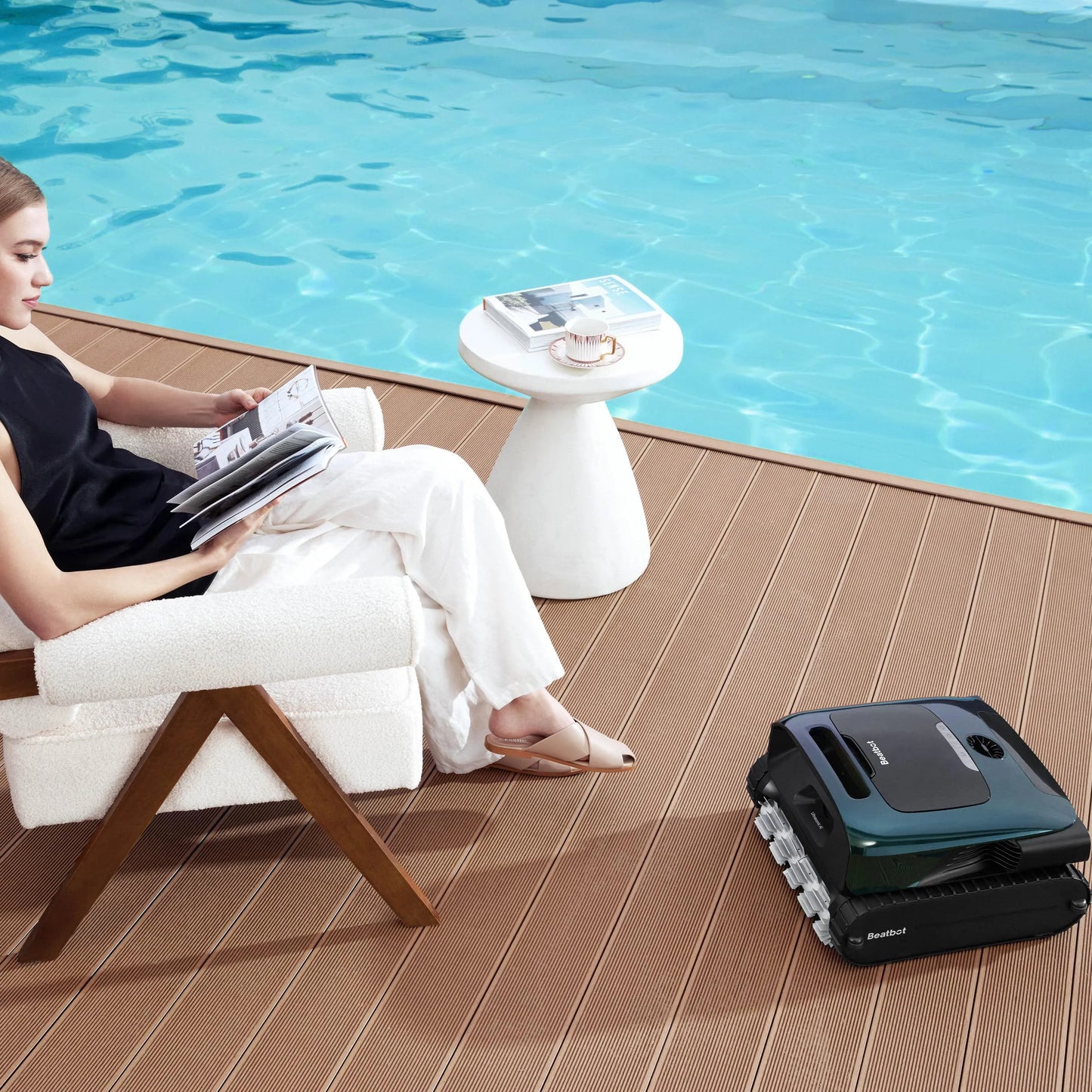 SmartPoolCleanerPro AquaSense 2 Pro Robotic Pool Cleaner
