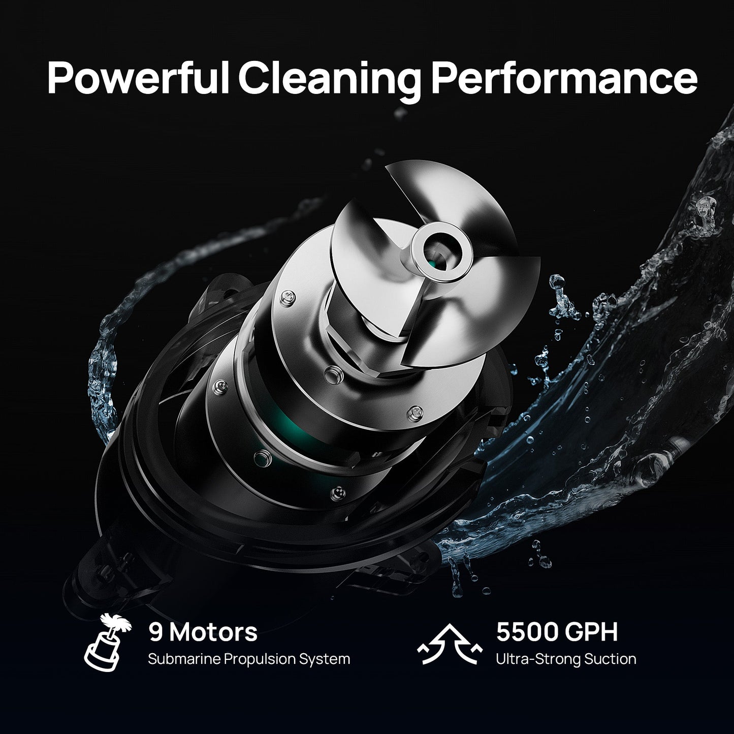 SmartPoolCleanerPro A100 Pro Pool Cleaner