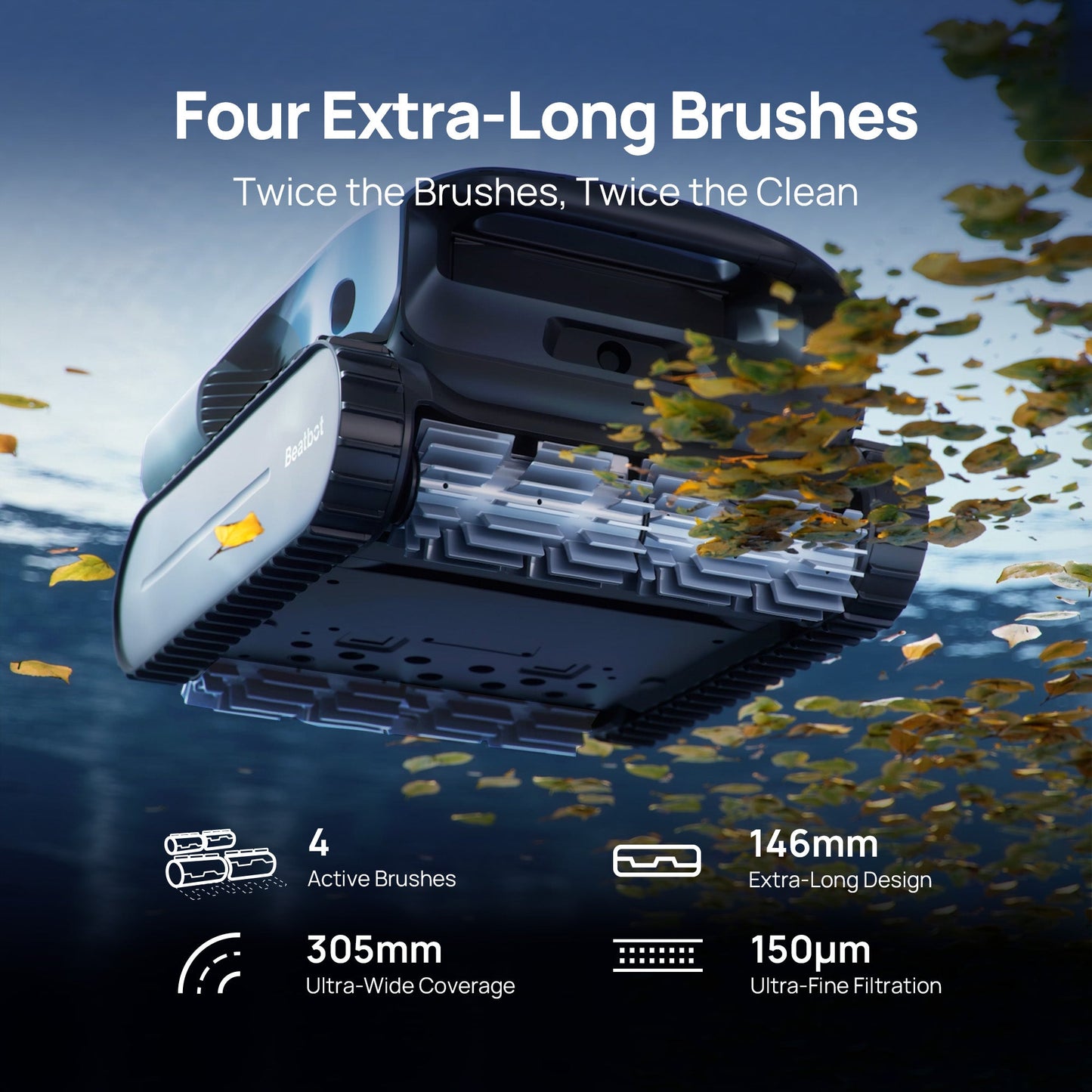 SmartPoolCleanerPro A100 Pro Pool Cleaner