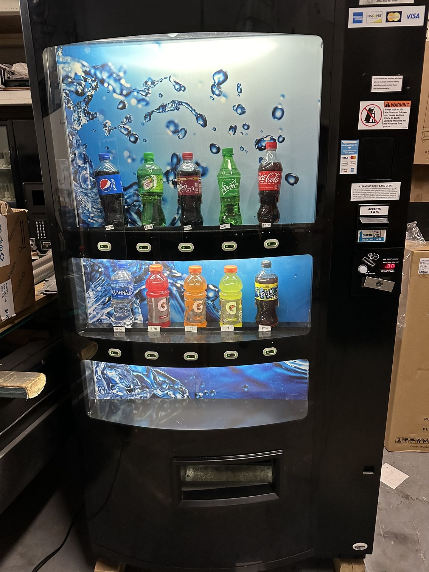 Vendo - V721 V21 Stacker Drinks Machine (Refurbished)