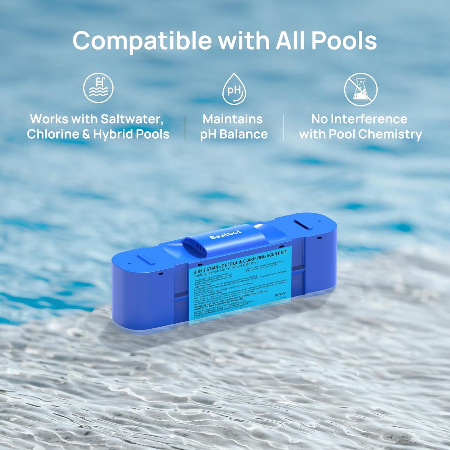 SmartPoolCleanerPro AquaRefine™ Kit- 3-in-1 Clarifier