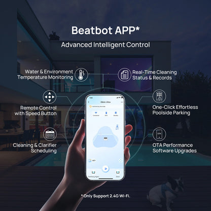 SmartPoolCleanerPro iSkim® Ultra Robotic Pool Skimmer