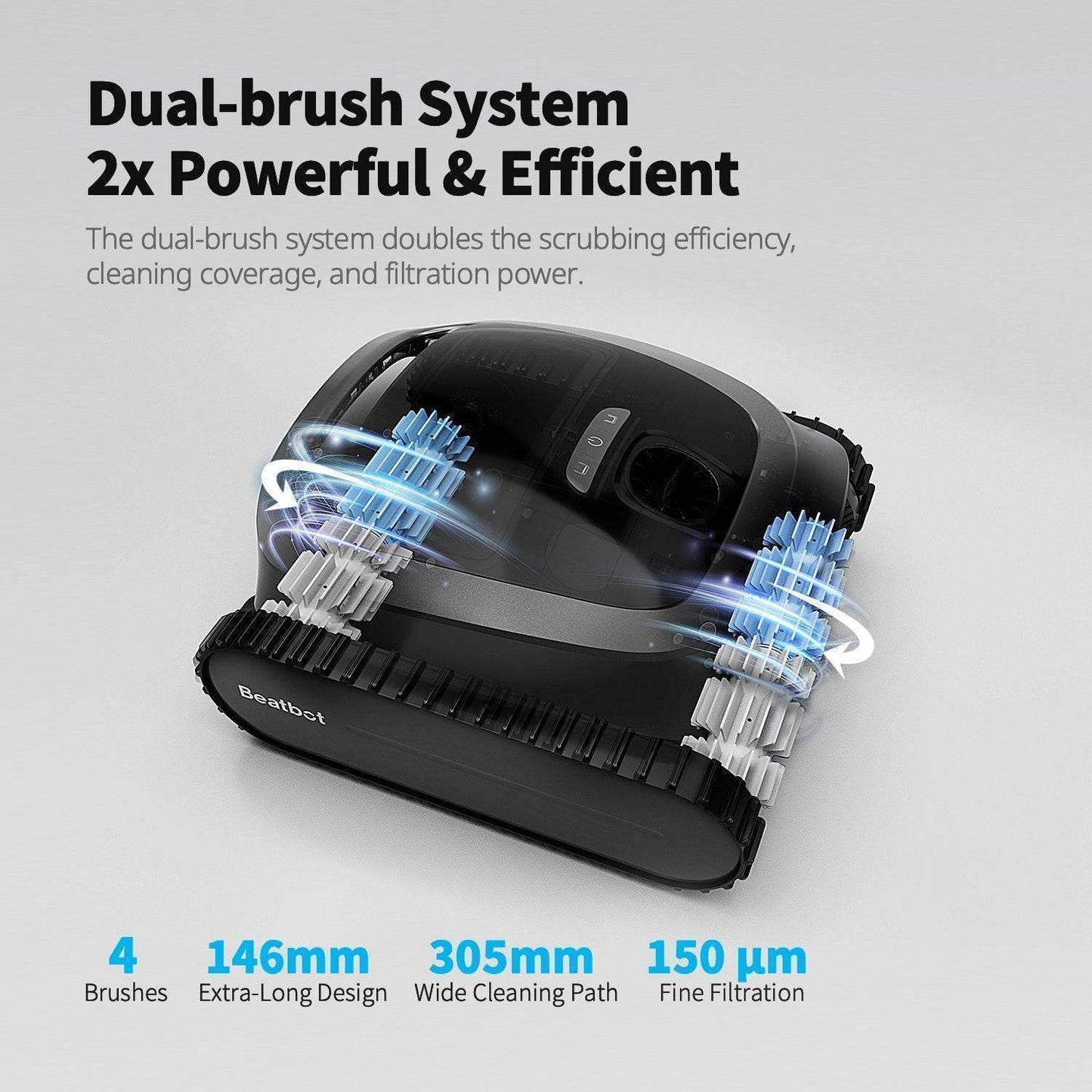 SmartPoolCleanerPro AquaSense Robotic Pool Cleaner
