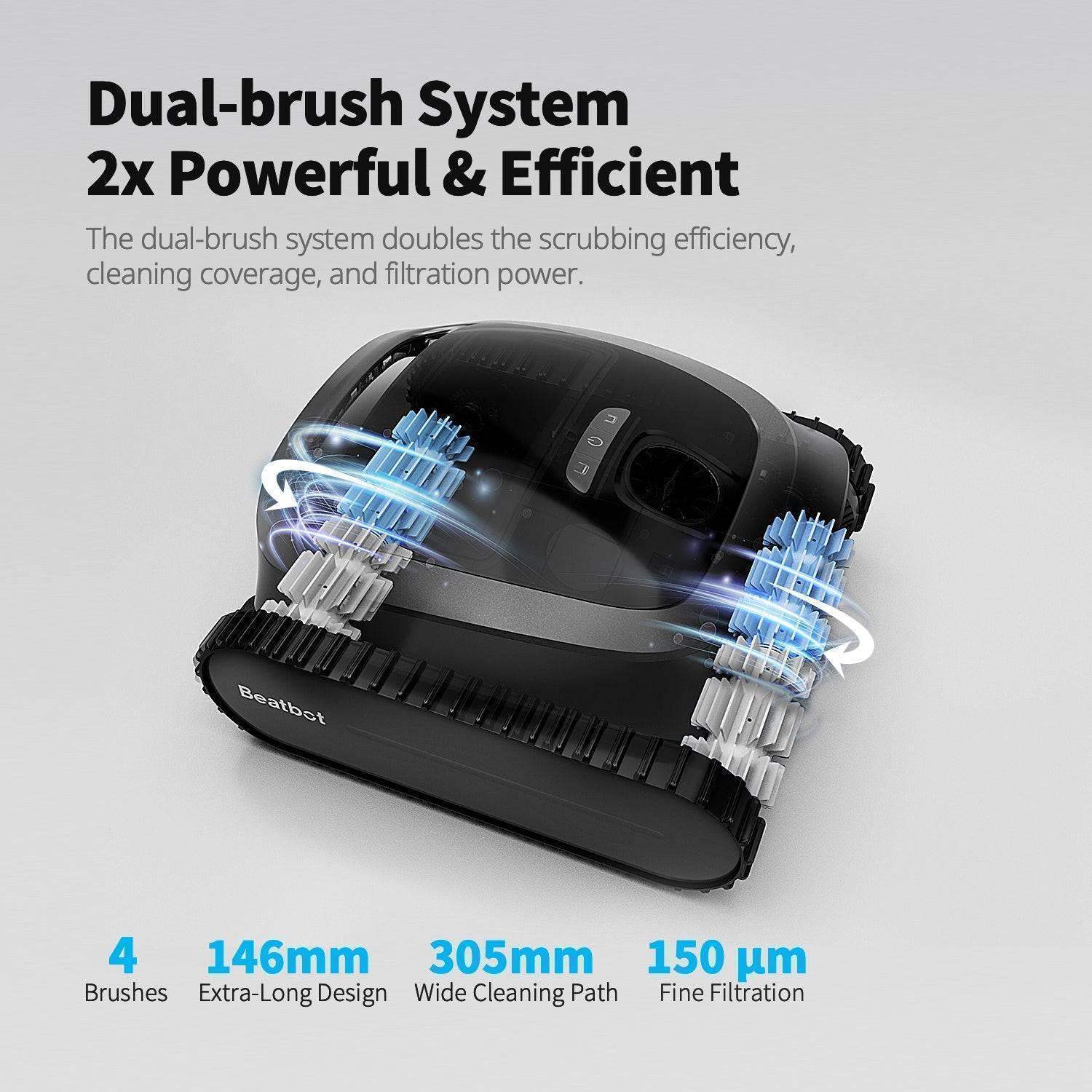 SmartPoolCleanerPro AquaSense Robotic Pool Cleaner