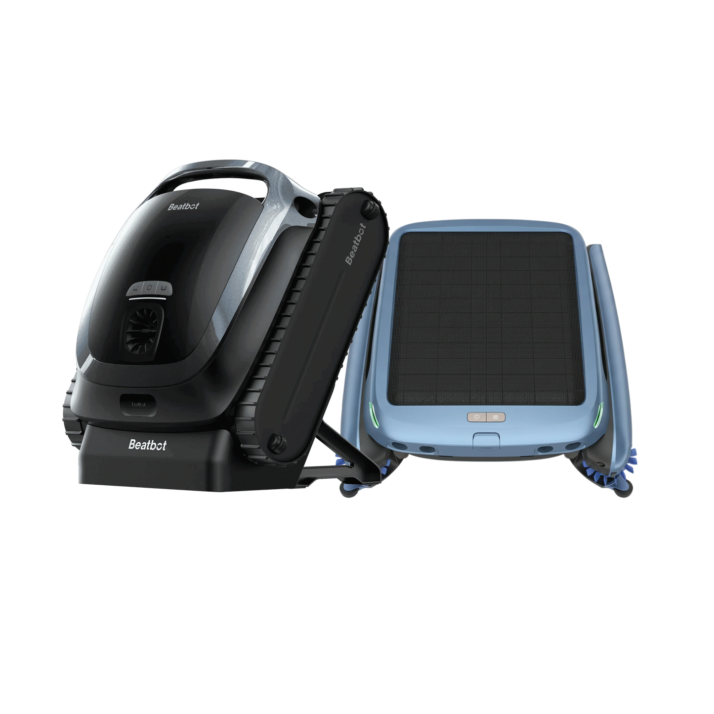 SmartPoolCleanerPro AquaSense 2 Robotic Pool Cleaner + iSkim Ultra Robotic Pool Skimmer