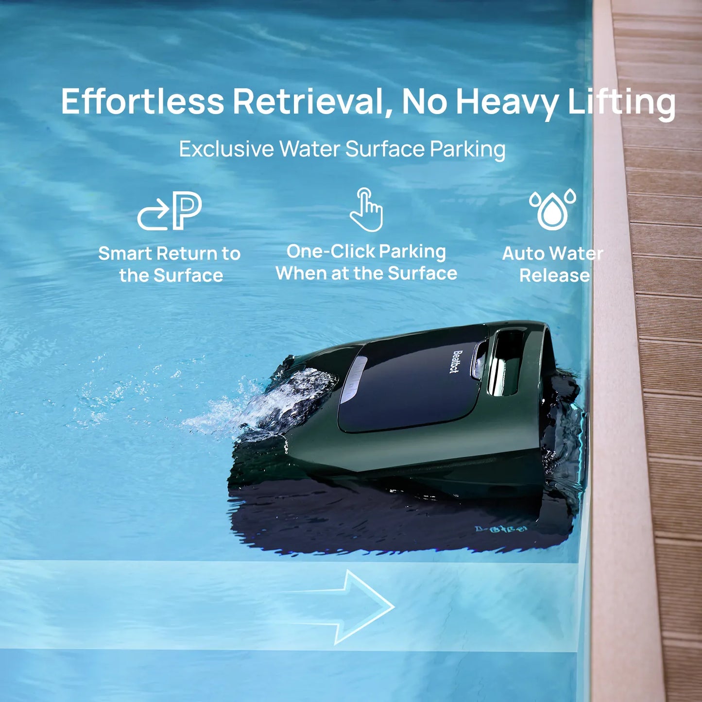 SmartPoolCleanerPro P300 Pro Pool Cleaner
