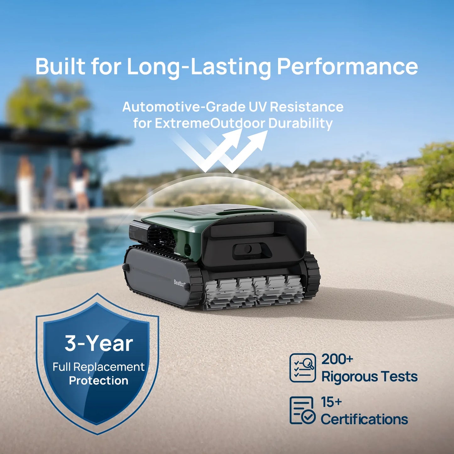 SmartPoolCleanerPro P300 Pro Pool Cleaner